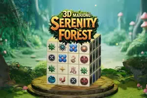 Mahjong 3D - Serenity Forest